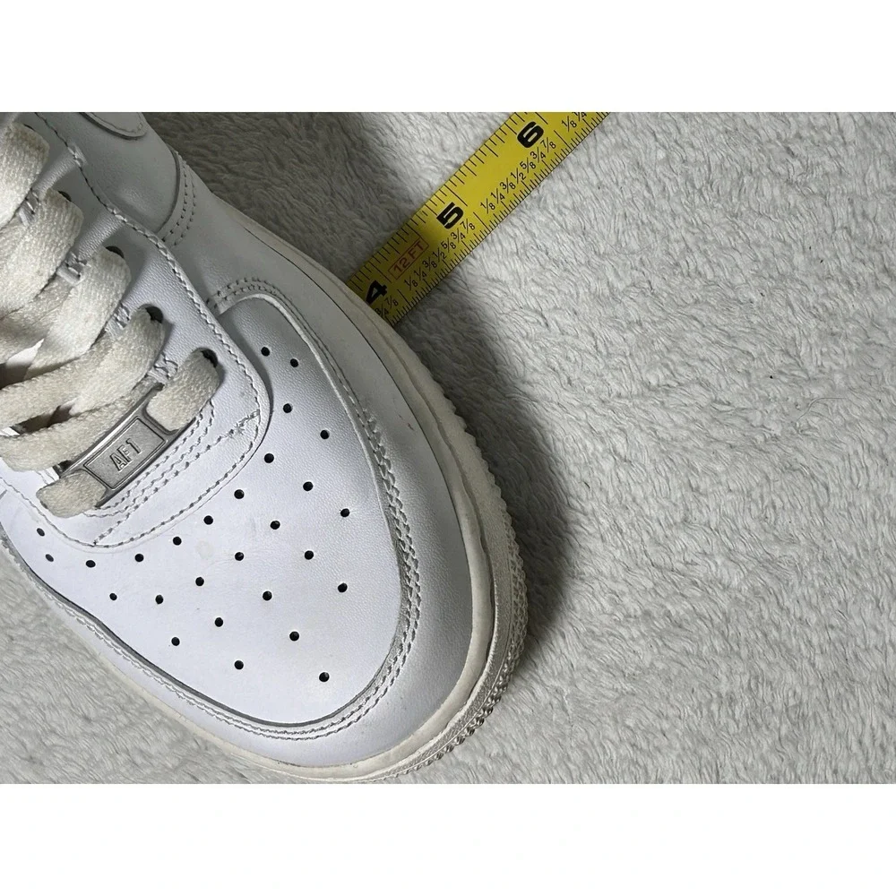 Nike Air Force 1 '07 Shoes Womens Size 8 White Leather Cushioned DD8959-100